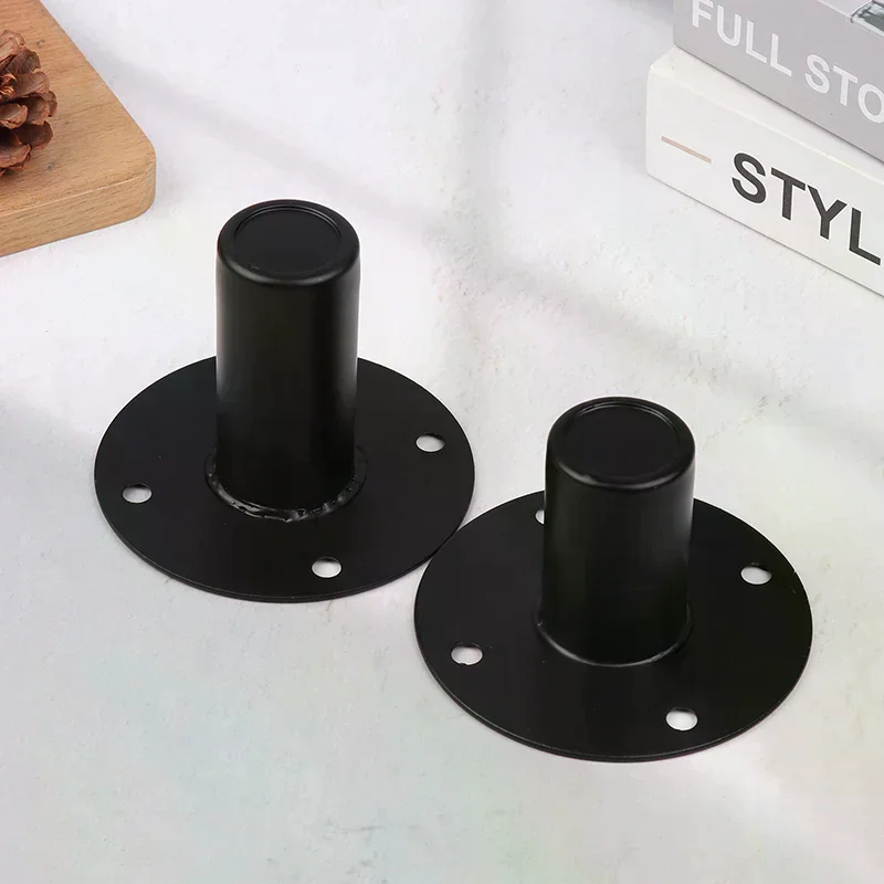 스피커 콘 베이스 홀더 철제 바닥 캐비닛 폴 마운트 베이스 수직 스피커 천장 금속 홀더 스탠드 브래킷