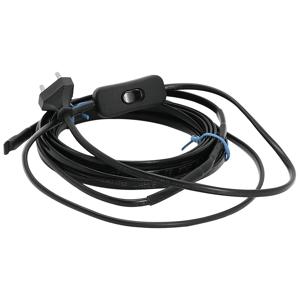 Cavo Riscaldante Autoregolante 5m Per Tubi - Nastro Termico Per Antigelo, Camper, Cantina (Spina EU) - Foto 4