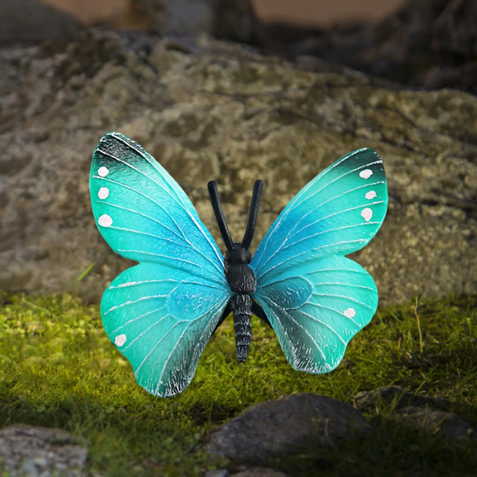 

Miniature Simulated Butterfly Figure Toy Science Animal Teaching Realistic Animal Figure for Tabletop Office