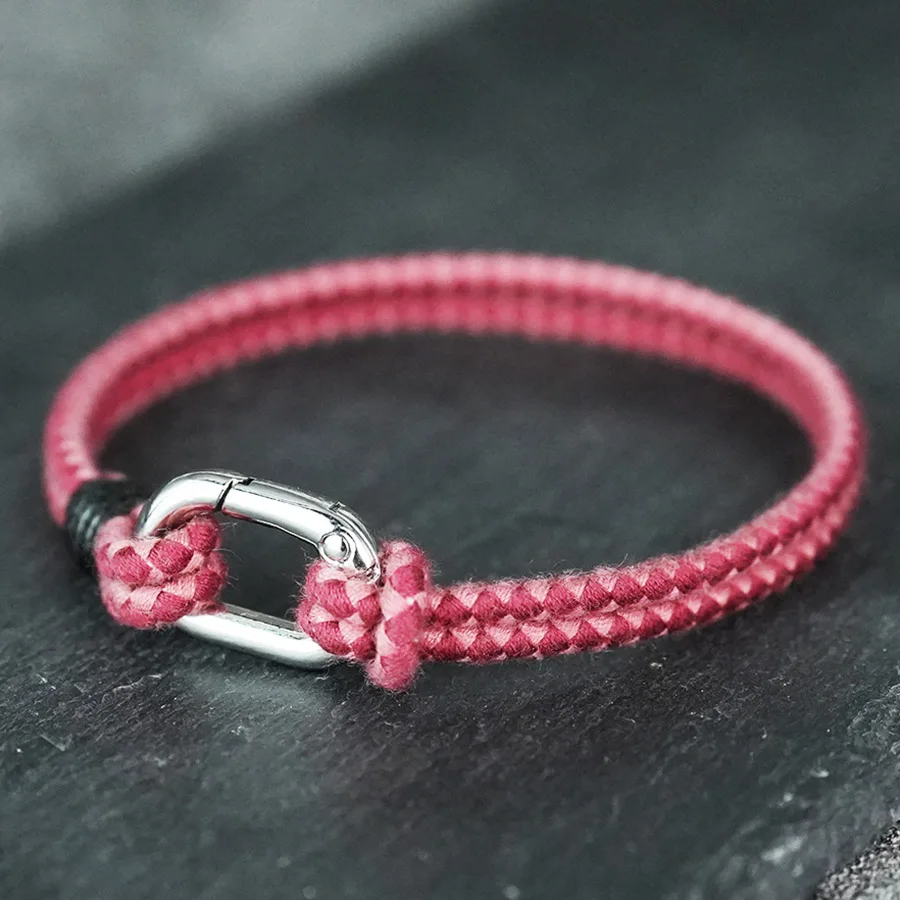 Handmade Bohemian Men Rope Bracelet 3mm String