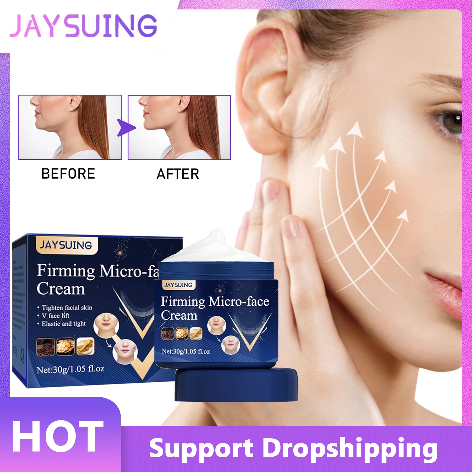 Jaysuing Anti Wrinkle Face Cream Moisturizer Nourishing Skin Improve