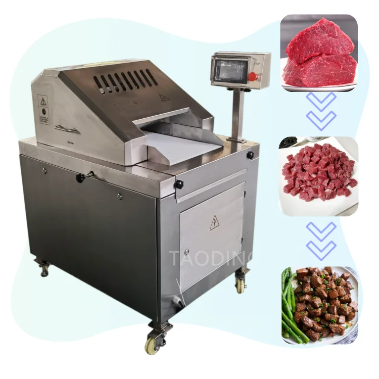 big capacity	 fully automatic slicing frozen meat	industrial meat slicers	meat and bone cutting machine 6