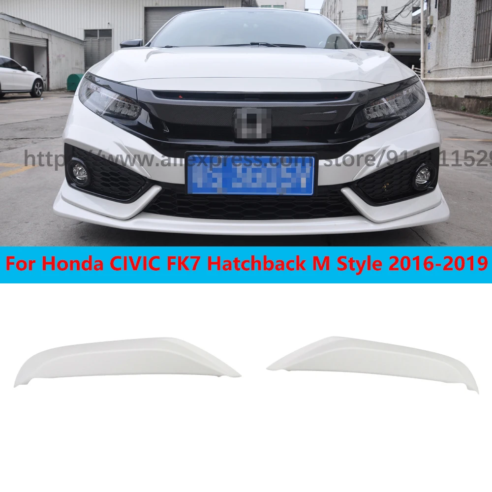 Передний разветвитель бампер губа противотуманные фары отделка крыла для Honda CIVIC
