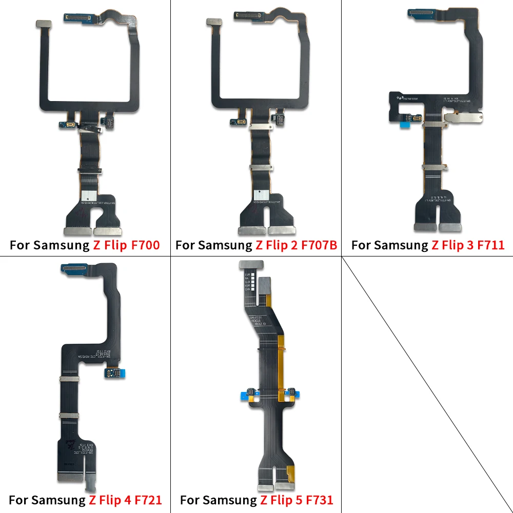 Main Board Motherboard Connector LCD Flex Cable Ribbon Replacement Parts For Samsung Z Flip 2 3 4 5