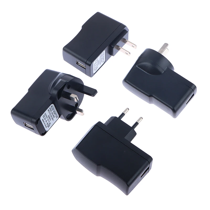 AC DC 어댑터 전원 공급 장치 충전기, 마이크로 충전 어댑터, EU US AU UK 플러그용, 5V 3A, 100  240V, 1PC