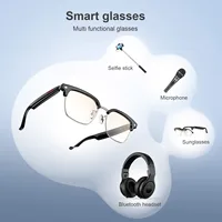 IOWODO E1306 Bluetooth 6.0 Smart Glasses Outdoor Sport AI Voice Anti-UV Sunglasses with Mic & Speaker for Men Women Gifts - Image 3