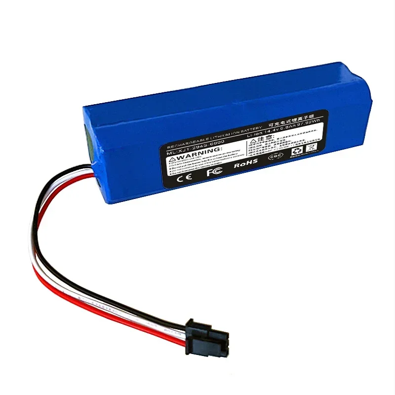 Rechargeable Li-ion Battery 14.4V 6800mAh For neabot Robotic Vacuum Cleaner Q11