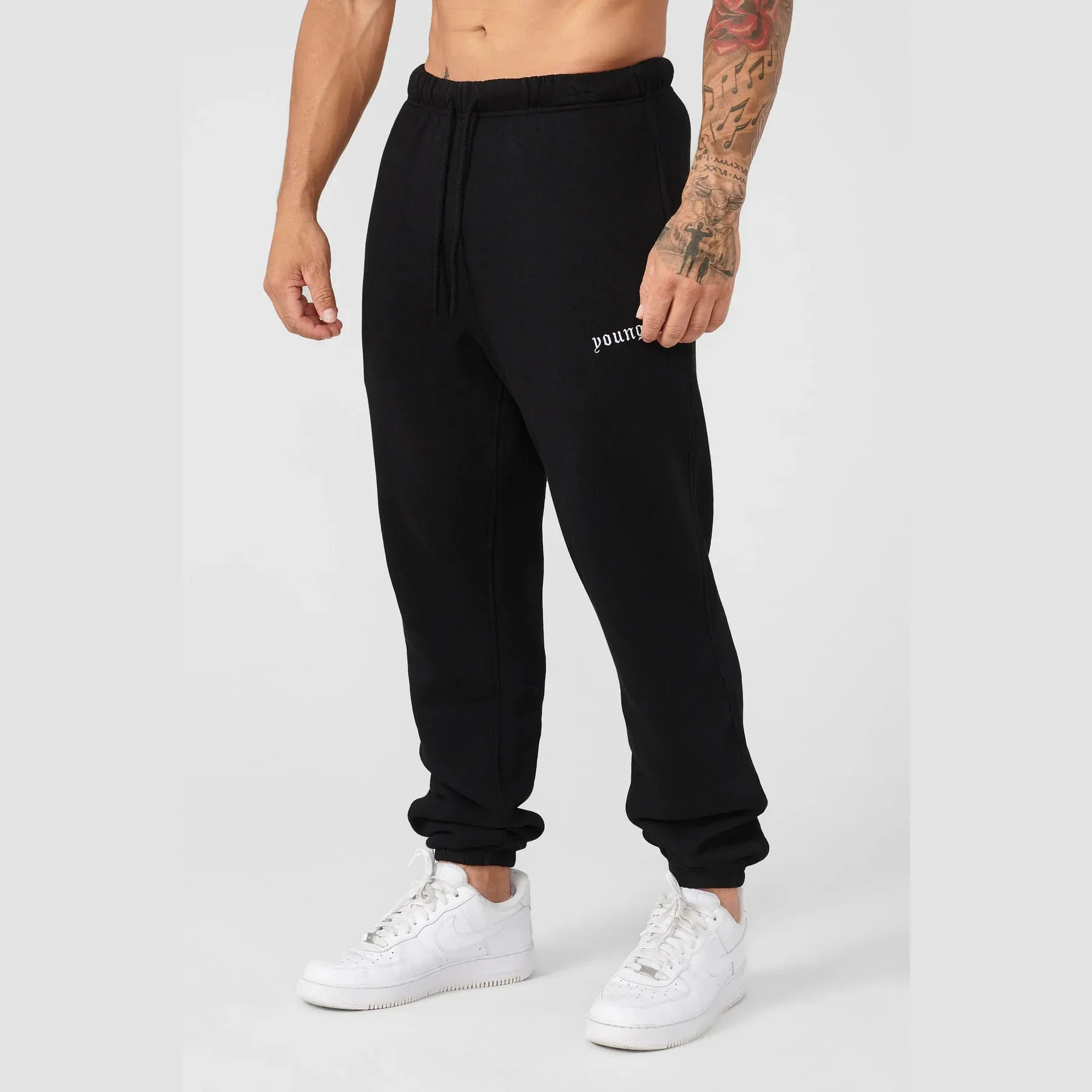 Men's Sport Pants Casual Slim Fit Running Training Long Trousers Spring Autumn Style Loose Comfortable Fitness Trousers
