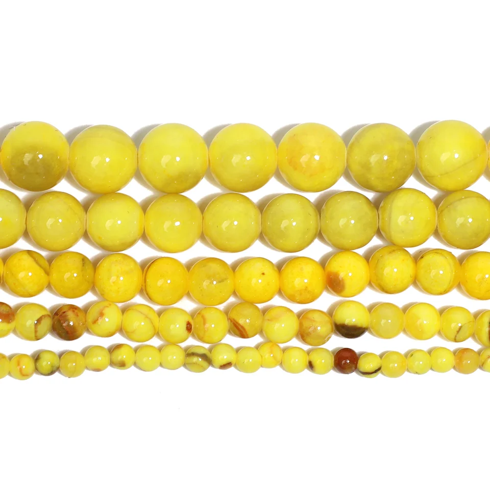 Natural Rose Quartz Beads Round Loose Gemstone