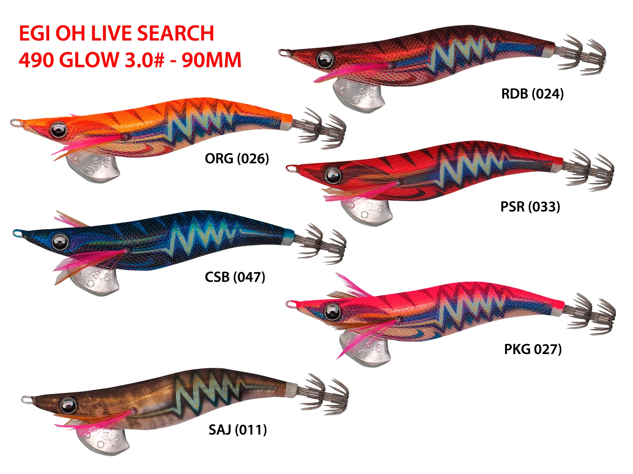 Egi Oh Live 3.5 Deep - Turluttes - Alré Pêche et Chasse