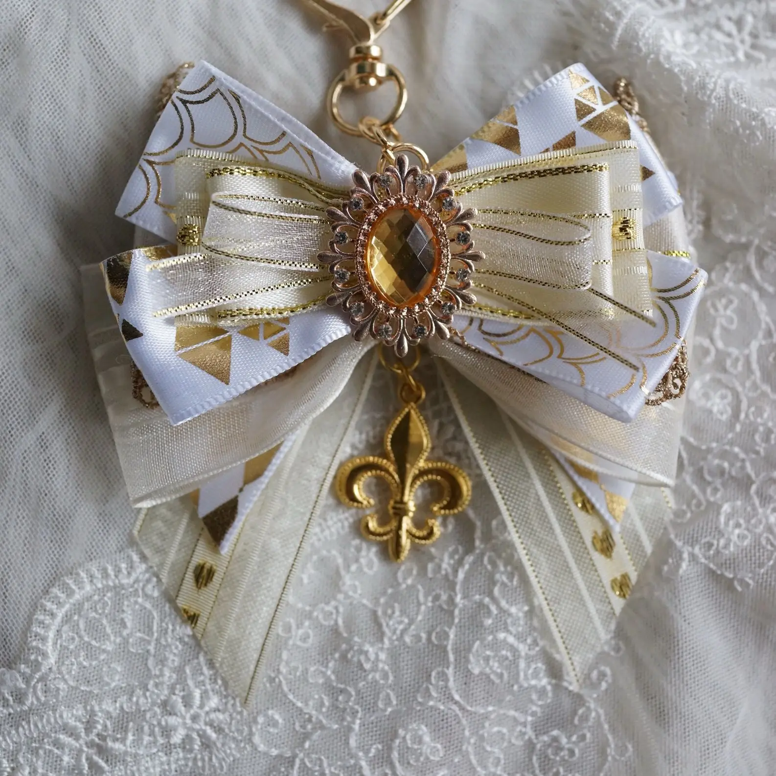 Luxury Ita Bag Accessories: Bow Hangings & Keychain Enhancements