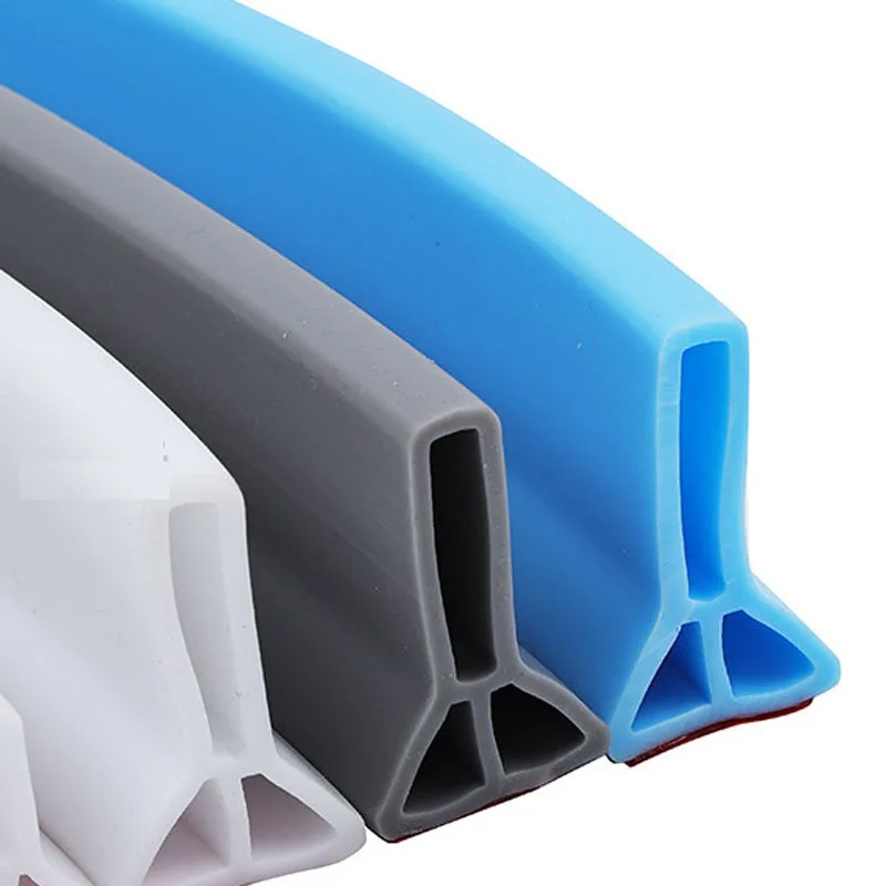 Water Blocking Strip For Bathroom Wet Dry Separation For Bathroom Kitchen Sink Waterproof Partition Waterproof Strip
