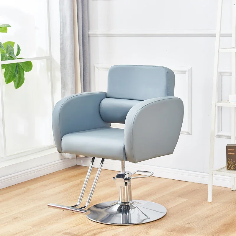 

Hair Salon Swivel Perm Barber Chair Lift Professional Shave Perm Simple Barber Chair Cadeira De Barbeiro Beauty Furniture
