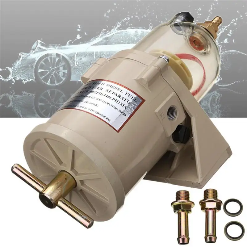 

500FG 500FH топливный фильтр для грузовика, сепаратор воды, портативный воздушный компрессор, многоцелевой сепаратор для масла и воды, регулятор давления воздуха