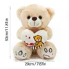 Hugging love plush bear toy, cute soft plush pillow, wedding scene companion gift, event party game props, holiday gift 6