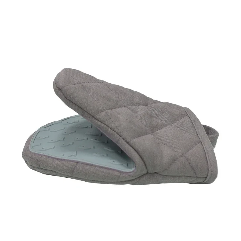 

New Kitchen Silicone Oven Gloves Heat Resistant Anti-scalding Anti-slip Mitts Tray Dish Bowl Holder Baking Insulation Hand Clip