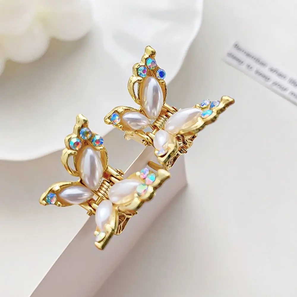 Hair Clip Starfish Hair Claw Elegant Hair Accessories Metal Mini Hair Claw Heart Hair Ornaments Shell Hair Crab Clip Headdress