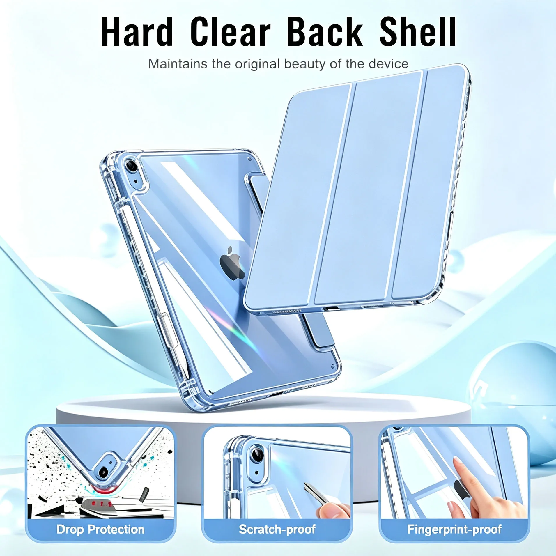 Universal Smart Cover Tablet Case - Premium Protection & Stylish Design