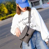 Men Nylon Chest Pack Cellphone Pouch Outdoor Sports Cross-body Bag Casual Running Cycling Sling Bag - Image 5