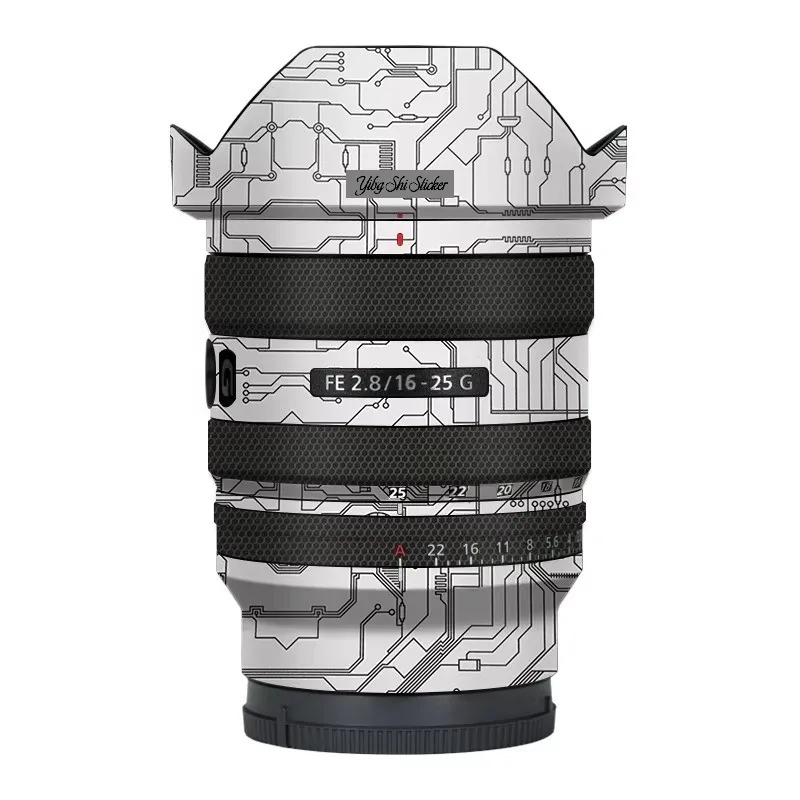 FE용 맞춤형 스티커 데칼 스킨 렌즈 비닐 랩 필름 보호 코트, SEL1625G 16-25 2.8 F/2.8 2.8G, 16-25mm F2.8 G