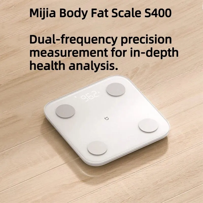 Weight Scale Xiaomi Body Fat Scale S400 Bluetooth 5.0 Smart Home 150KG