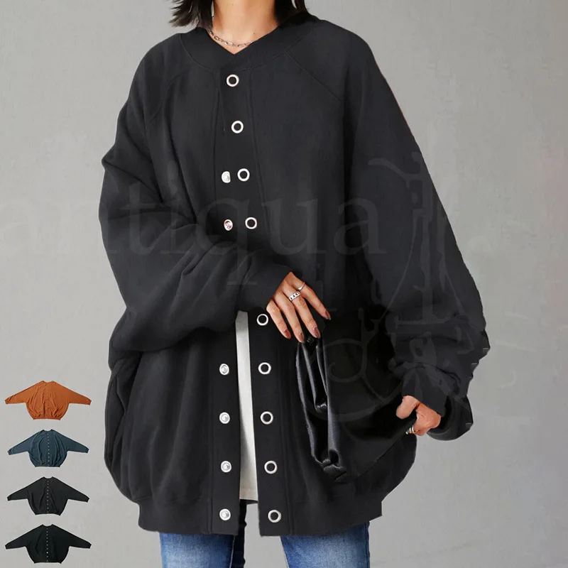 

Новая повседневная шикарная продукция из Кореи, новая осенняя утепленная свободная облегающая куртка большого размера, две куртки спереди и сзади