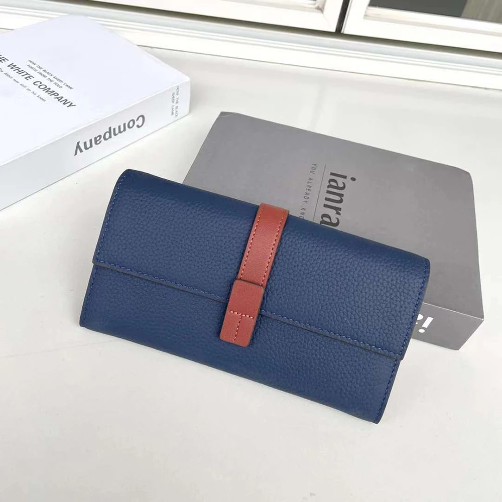 Luxe dames portemonnee van echt leer met naam en initialen_voghion.com