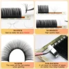 Lashonly Korea PBT Faux Mink Lashes Individual Natural False Eyelash Extension Volume Fan Eye Lashes Supplies For Makeup 4