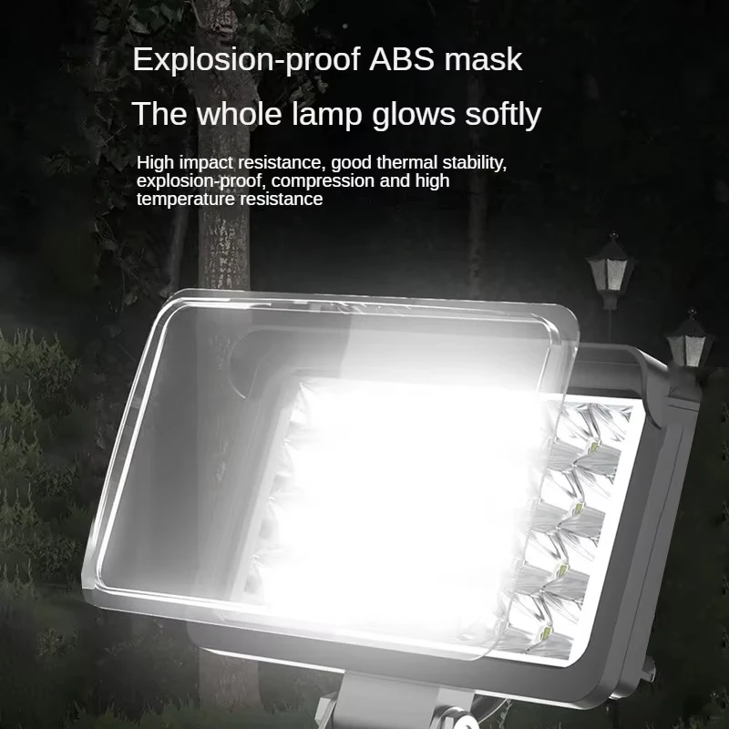 Portable Spotlight Led Light For Makita Battery 4In Cordless Outdoor Work Fishing Handheld Emergency Tool No Battery No USB