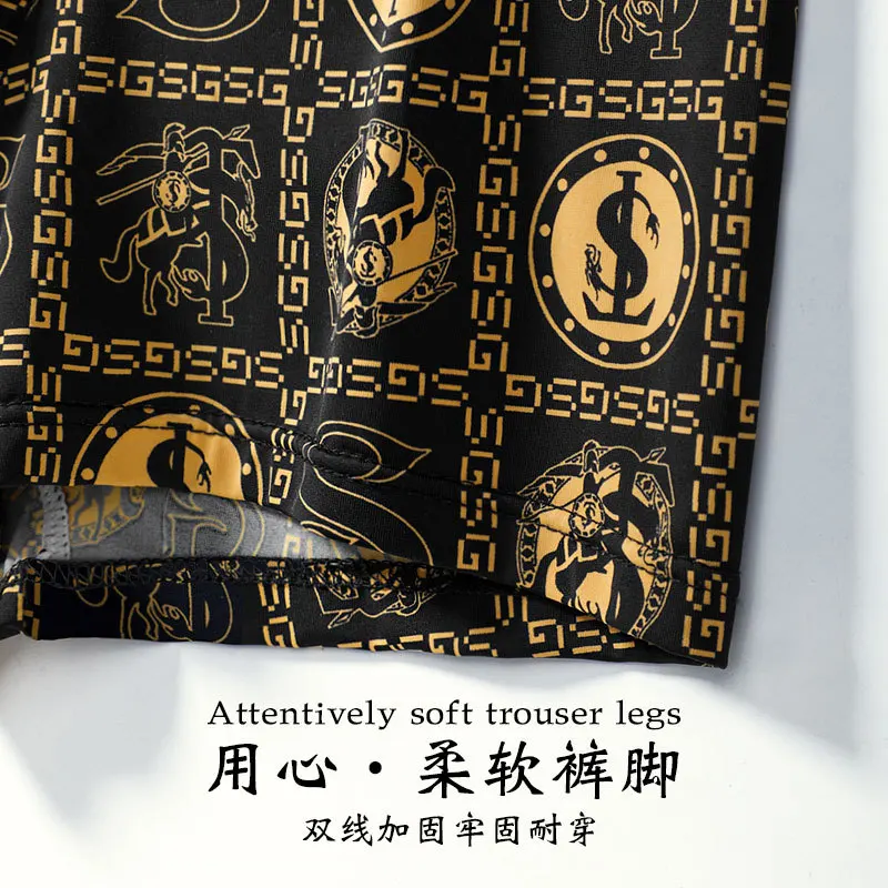 2023Brand Men's Panties, Boxers, Ice Silk Cotton , Soft,Breathable,3A Graphene Antibacterial Underwear Hygroscopic Elastic Fashi