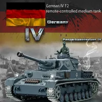 Henglong 38591/16 Simulation German Iv F2 Remote Control Medium Tank Support Multi Functional Battle Model Car Children's Toy 1