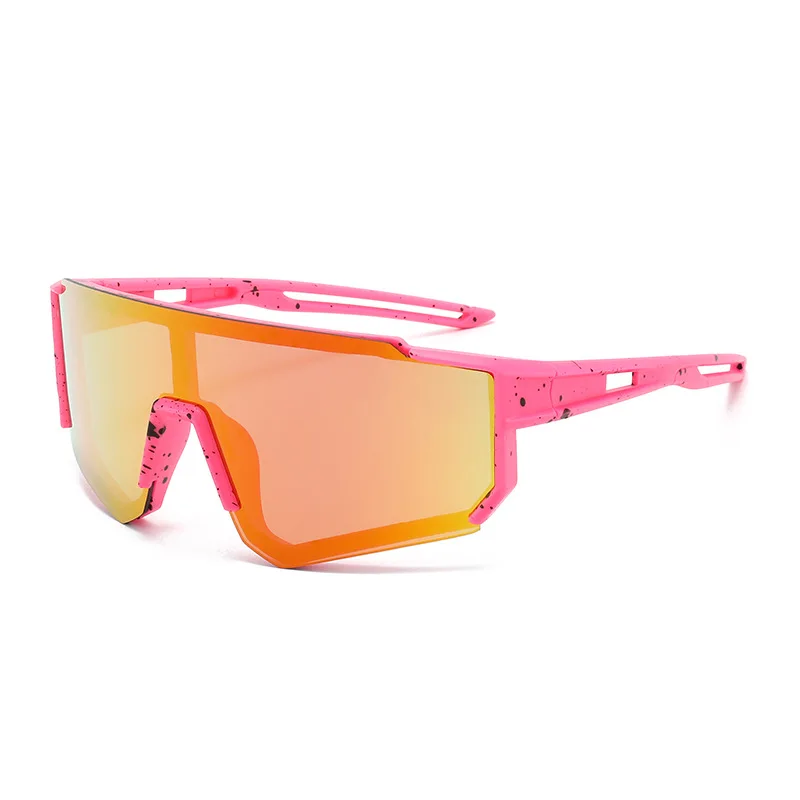 Colored children's bicycle glasses outdoor sports glasses with large colored frame perfect gift for kids