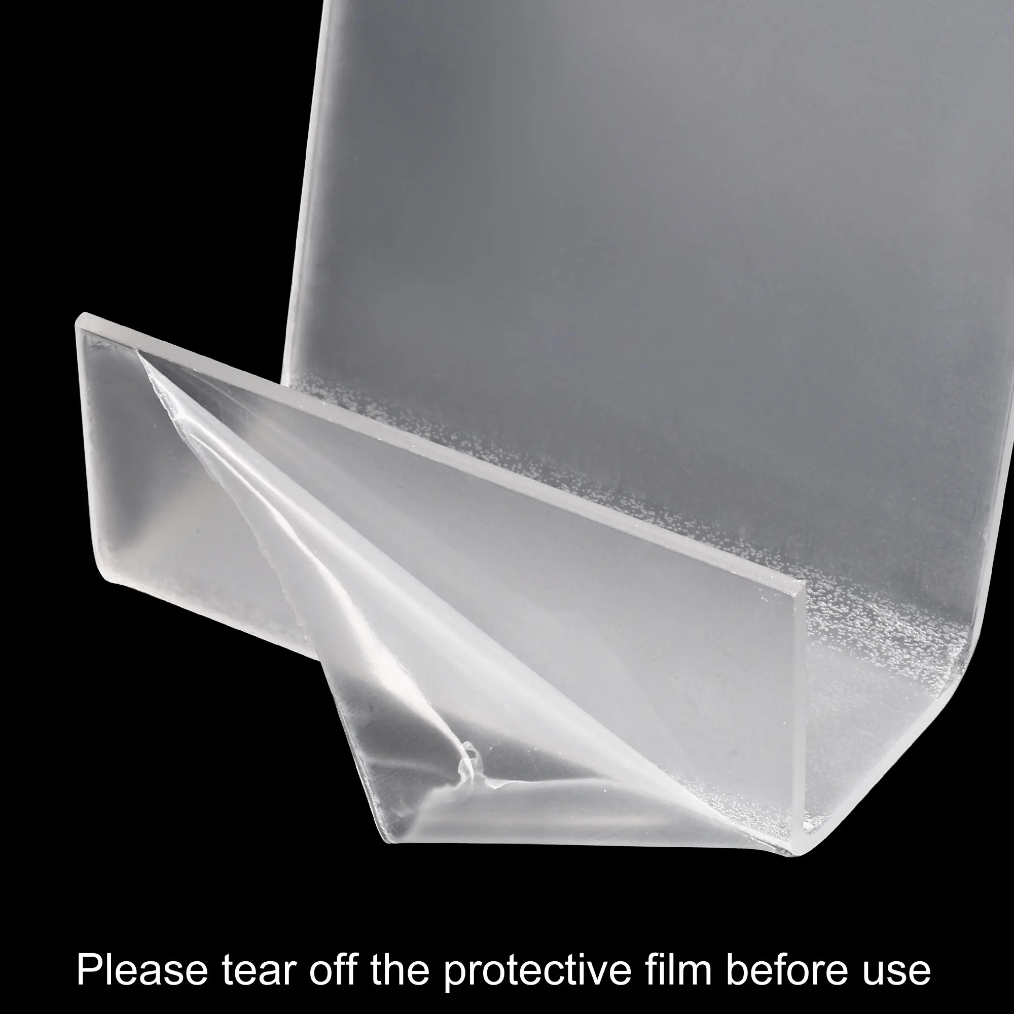 높이 아크릴 책 스탠드, 투명 아크릴 디스플레이 스탠드, 레벨 데스크탑 책 디스플레이 거치대, 데스크탑 책장 독서용, 4 개, 105mm