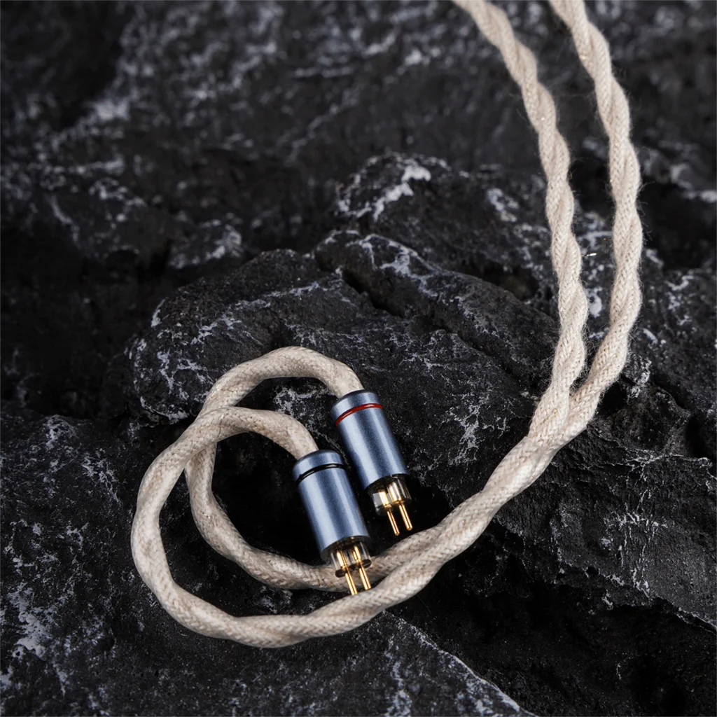 NICEHCK WabiZone Earphone Cable 7N OCC+5N Single Crystal Pure  