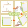VEVOR Children Magnetic Drawing Board 3-in-1 Double-Sided Wooden Kids Art Easel with Painting Accessories for Boys Girls Toys 6