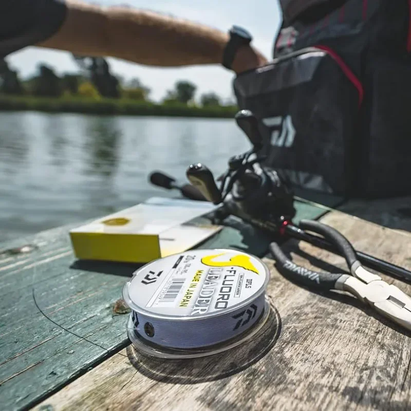Daiwa Fluorocarbon Leader 100m 50m Sinking Clear Fluorocarbon Line Made in Japan fishing line