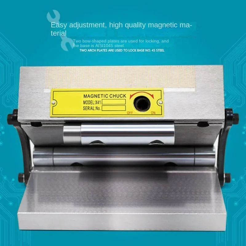 100*175 Sine Magnetic Table Brass Surface Chuck Grinder High Precision Disc Angle 0-45 CH NEW Tools 3