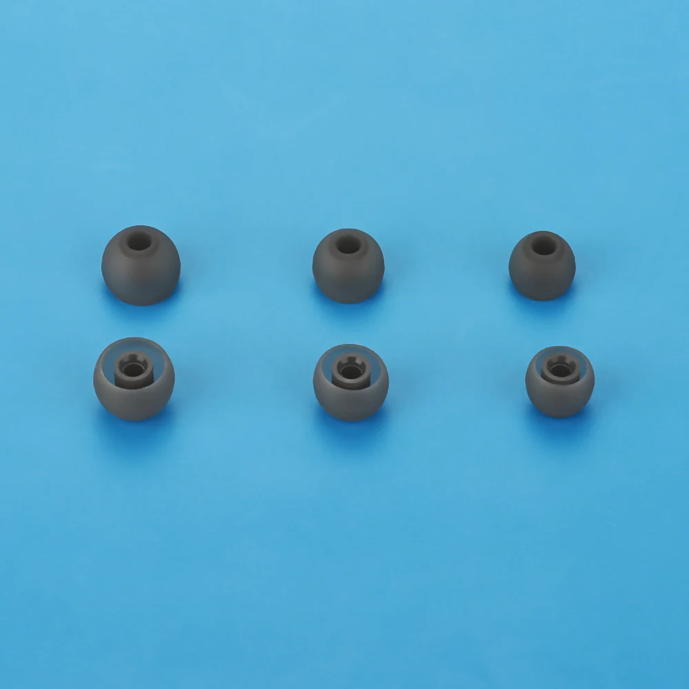 6Pcs Silicone Ear Cushion Tips for WF-1000XM6 Wireless Earbuds,S/M/L Size In-Ear Earcup Sleeve
