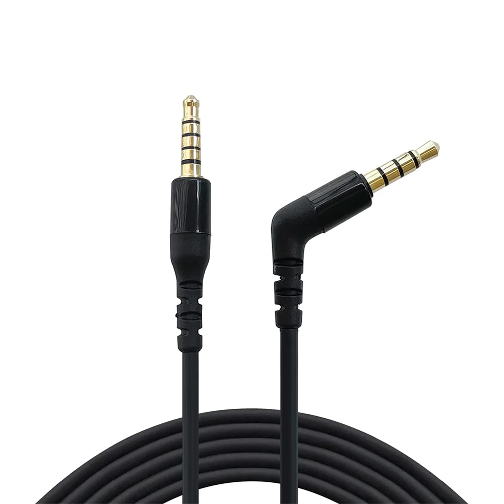 TRRS to TRRRS OFC Replacement Aux 3.5mm Cable Extension Audio Cord For SteelSeries Arctis Nova Pro Gaming Headsets