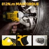 Dewalt DCF892 Brushless 812N.m Electric Wrench 1/2 Inch Cordless Impact Driver High Torque Three Speed Auto Repair Power Tools 3