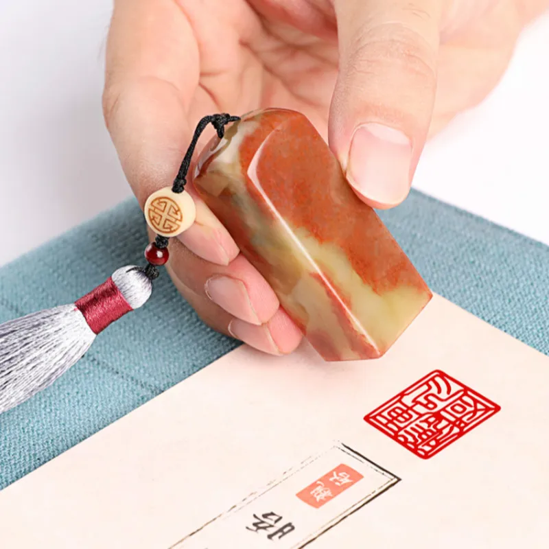 

Customized Name Stone Stamp Chinese Traditional Personal Stamps Painting Calligraphy Seal Friend Parent Teacher Gift Seals Sello