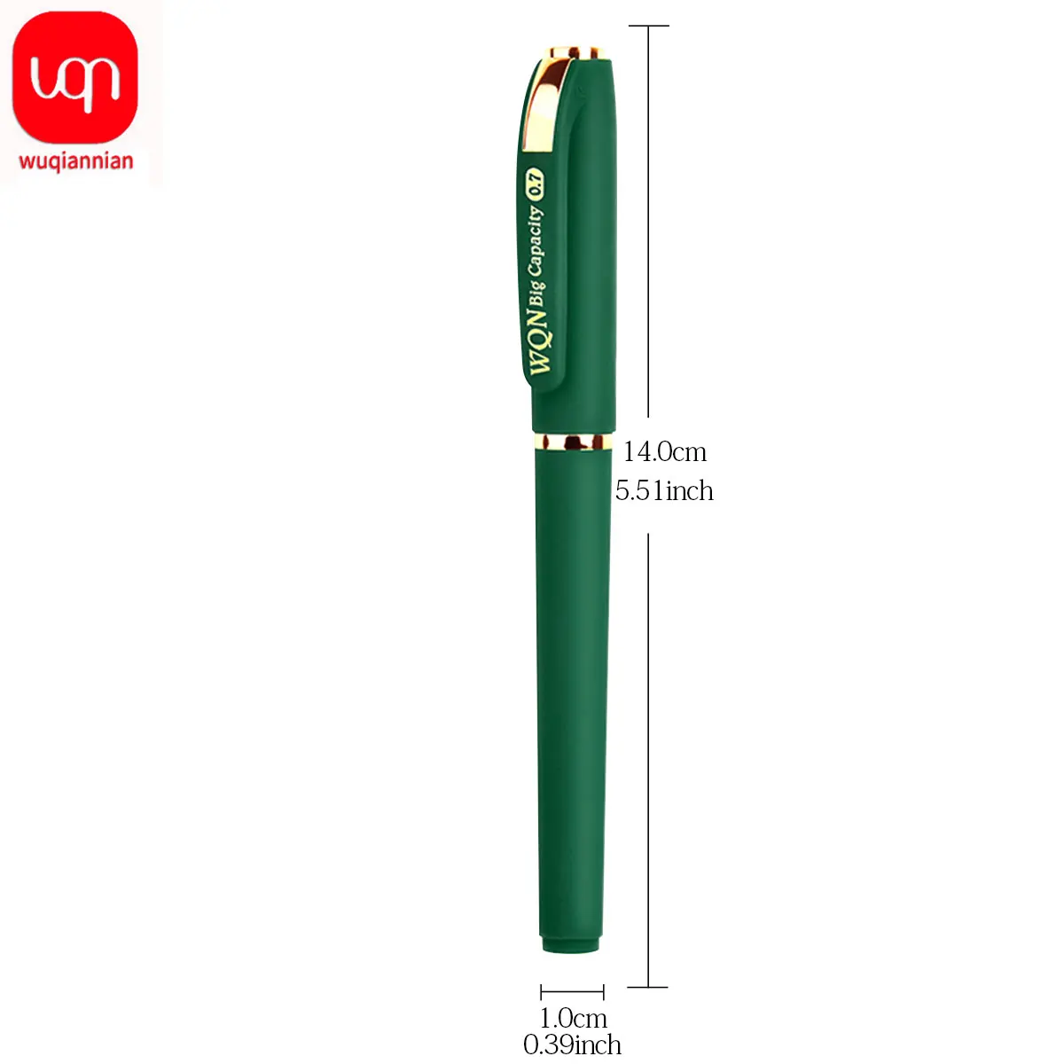 Elegant 0.7mm Neutral pen Gel Pen Business Pen Office Advanced Writing Drawing Record School Office Green neutral pen 6