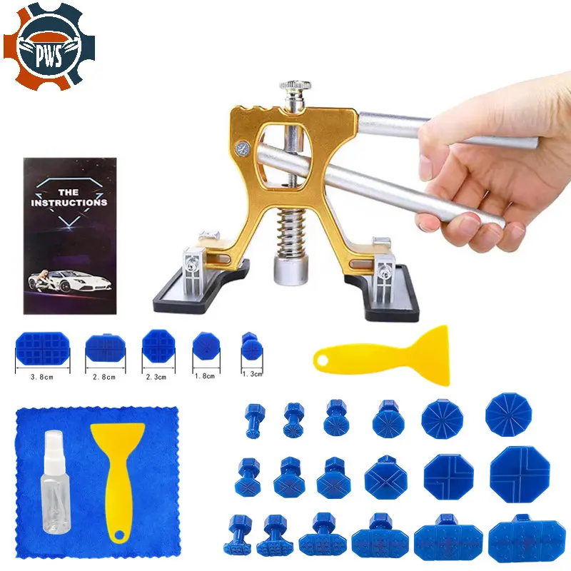 Adjustable Car Dent Puller Suction Cup Paintless Repair Tool Kit