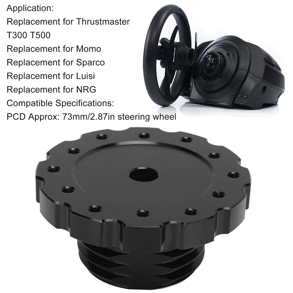 スラストマスター スパルコ公認 ステアリングmods T300 T500他対応 Rally Wheel Add-On Sparco® R383 Mod - Racing, Sim racing