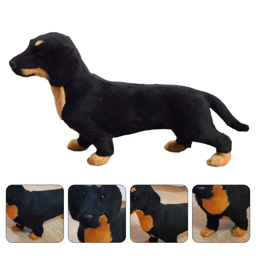

Dachshund Figurine Model Figure Desktop Ornament Christmas Birthday Gift for Lovers