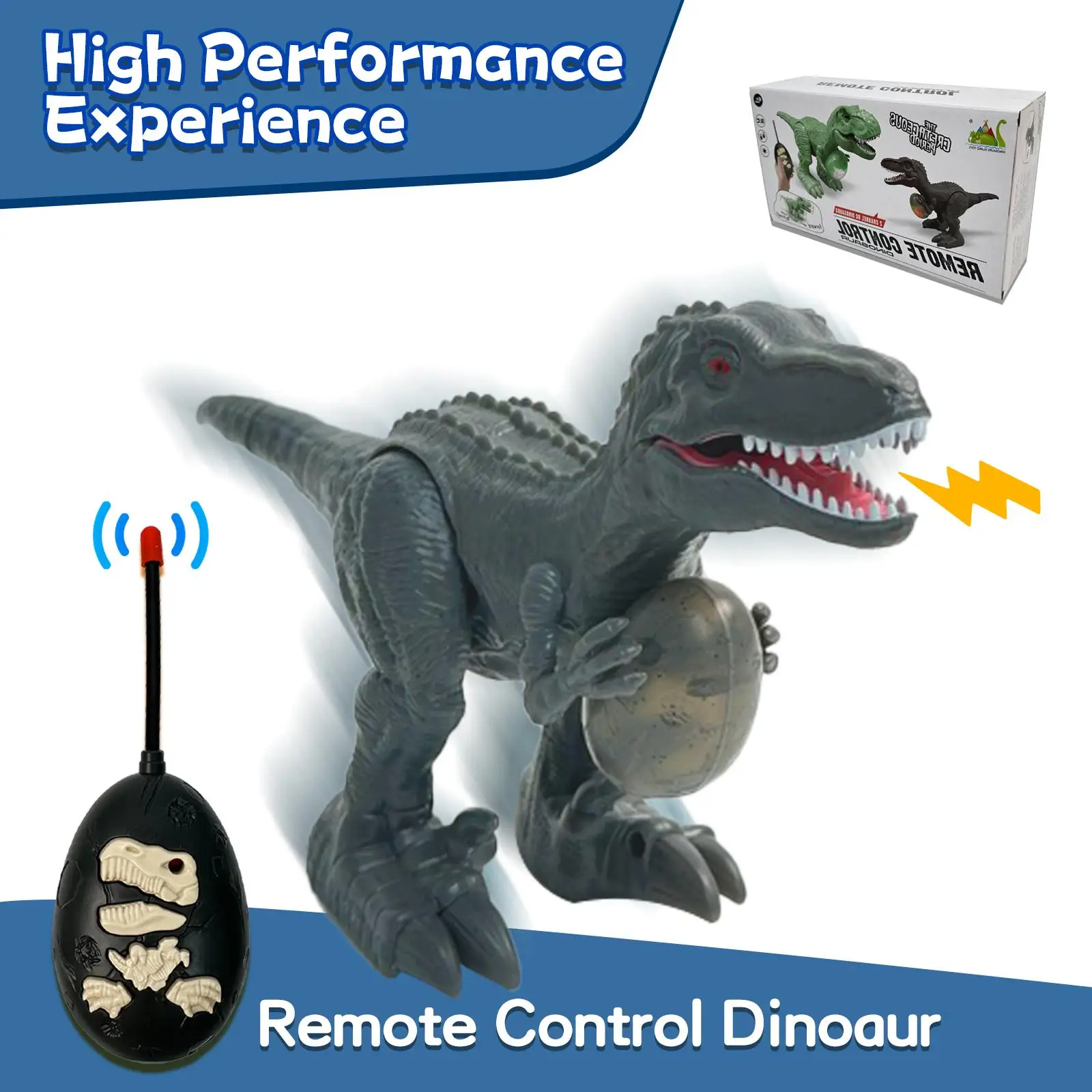 Glowing Egg Electric Remote Control Dinosaur  Spinosaurus Toy for over 3 4 5 6 Years Old Children's Toys 5