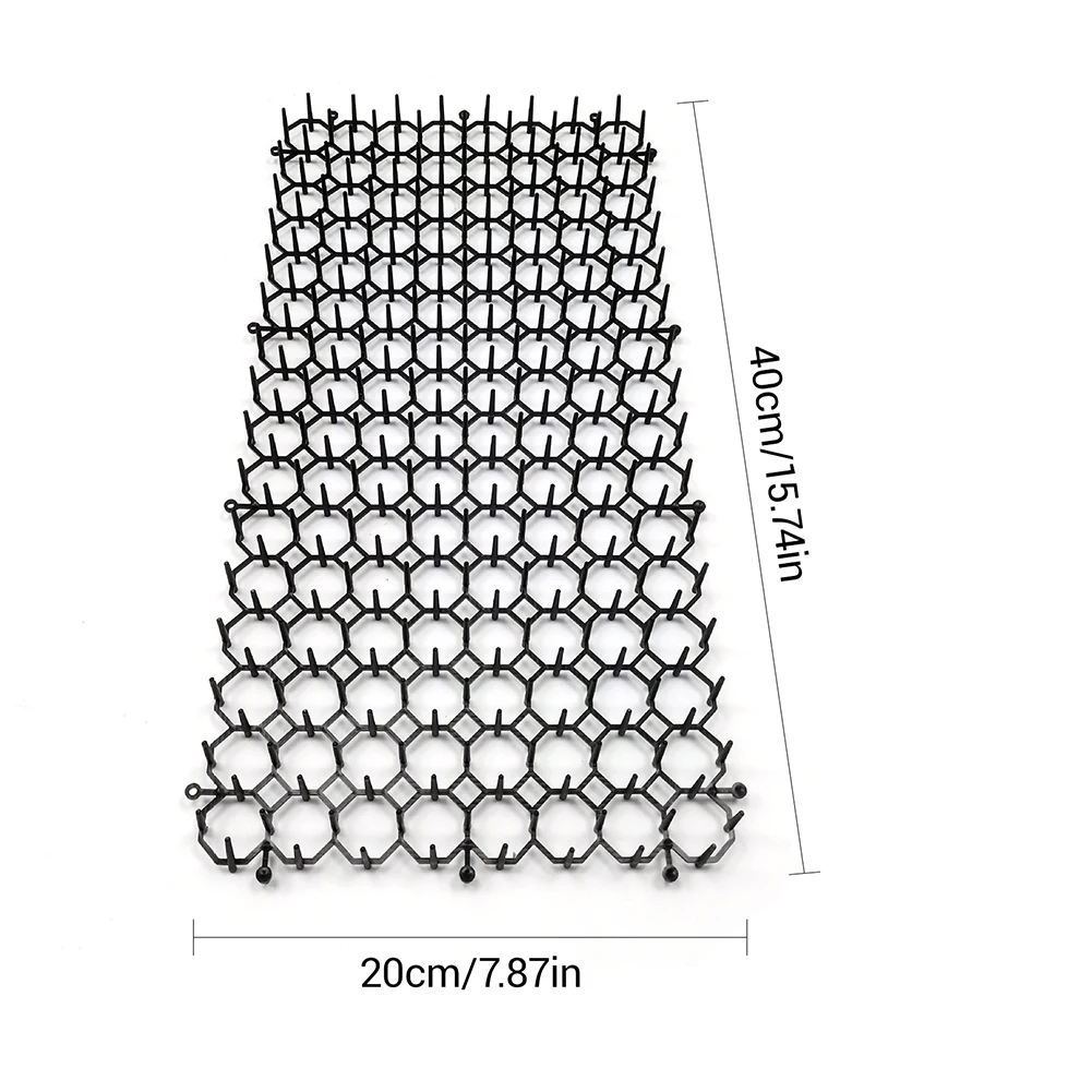 Garden Protective Anti-Cat Net Plastic Thorn Preventing Cat Mat No Hurt To Pets Mesh Anti Pet Protection Netting