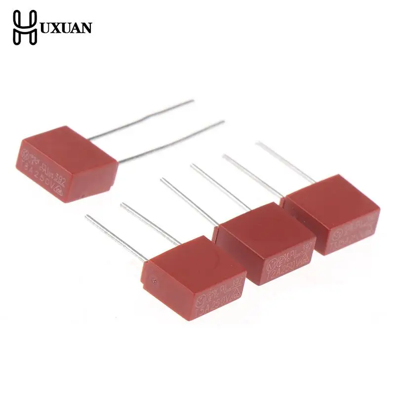 10Pcs T500mA T1A-10A 250V 392 Plastic Fuse T2A LCD TV Power Board Commonly Water Purifier 250V Slow Blow Fuse