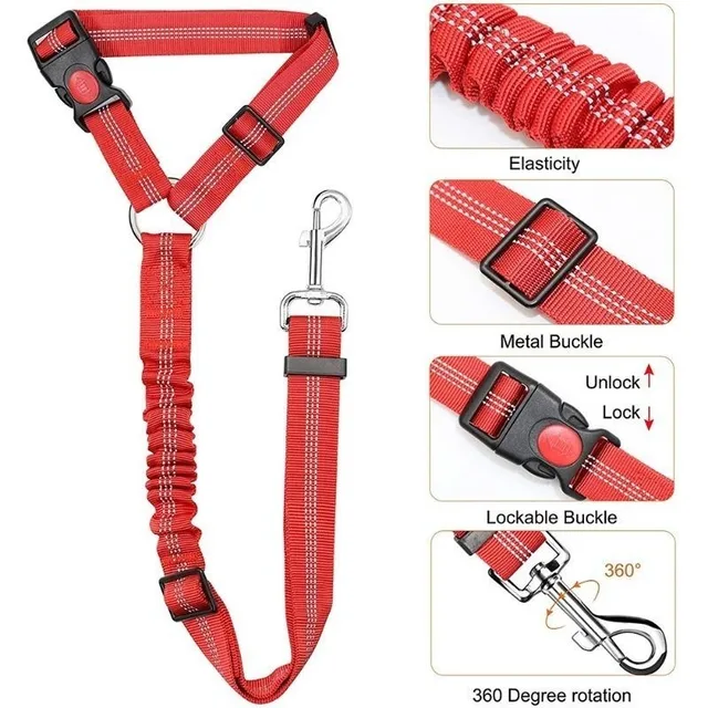 Dog Car Seat Belt 1
