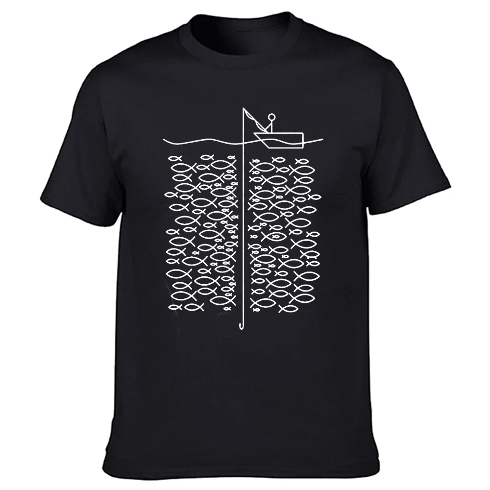 Lustige Fischer Angeln T-Shirts Grafik Baumwolle Streetwear Kurzarm Opa Papa Vater Geburtstagsgeschenke Sommer Stil T-Shirt